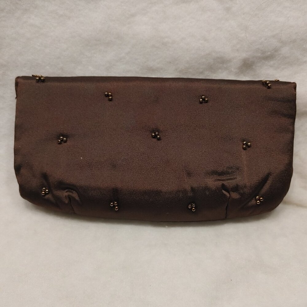 Vintage 1950s Soure Beaded Clutch Bag - Picture 2 of 7
